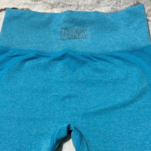 Victoria secret women’s PINK ACTIVE LEGGINGS teal size small - Picture 7 of 12